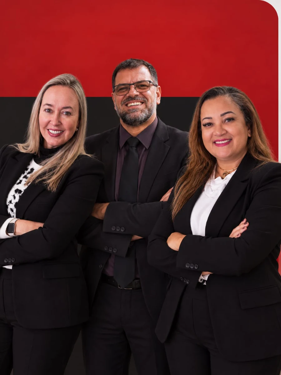 Os sócios do escritório